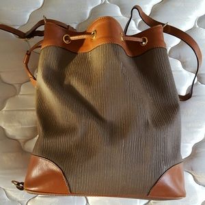 Vintage Ferragamo Bucket Drawstring Shoulder Bag