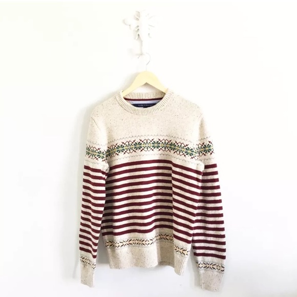 Tommy Hilfiger Other - Tommy Hilfiger Men's Cashmere Fair Isle Sweater