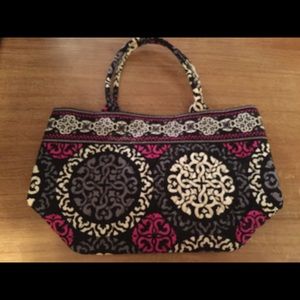 Vera Bradley small black tote