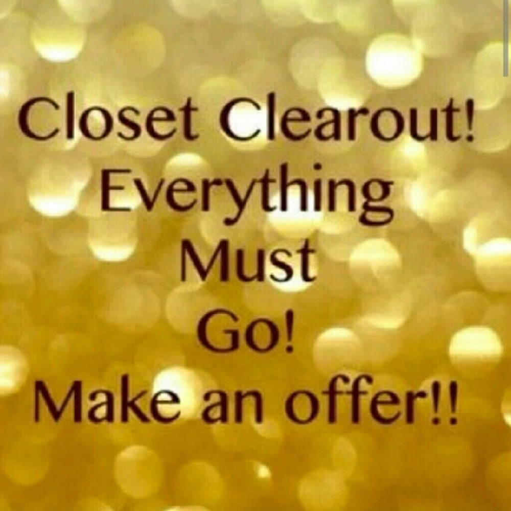 Take a look! Everything must go.