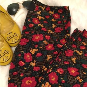Lularoe tall and curvy floral leggings