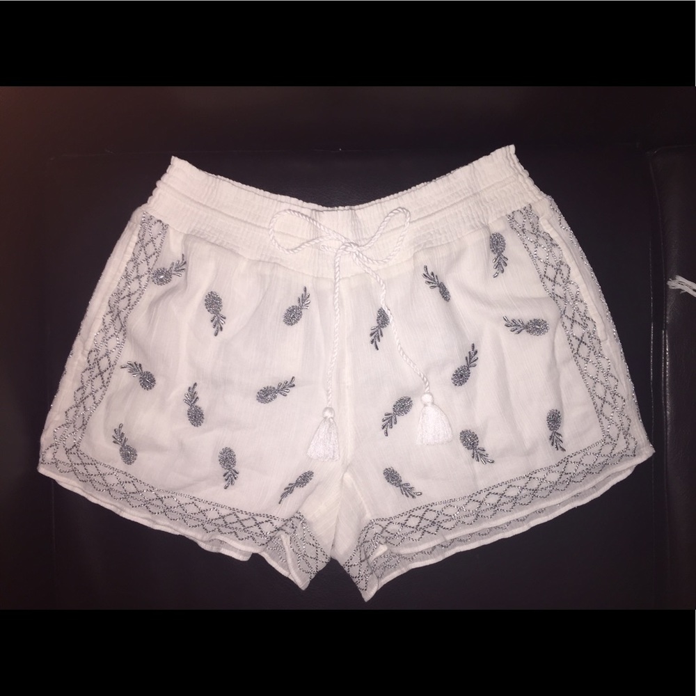 Jcrew pineapple shorts!