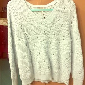 Light blue sweater