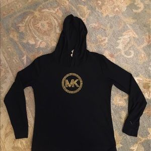 Michael Kors cotton shirt with hood