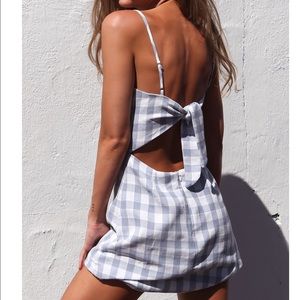NWT Tiger Mist Summer Gingham Dress