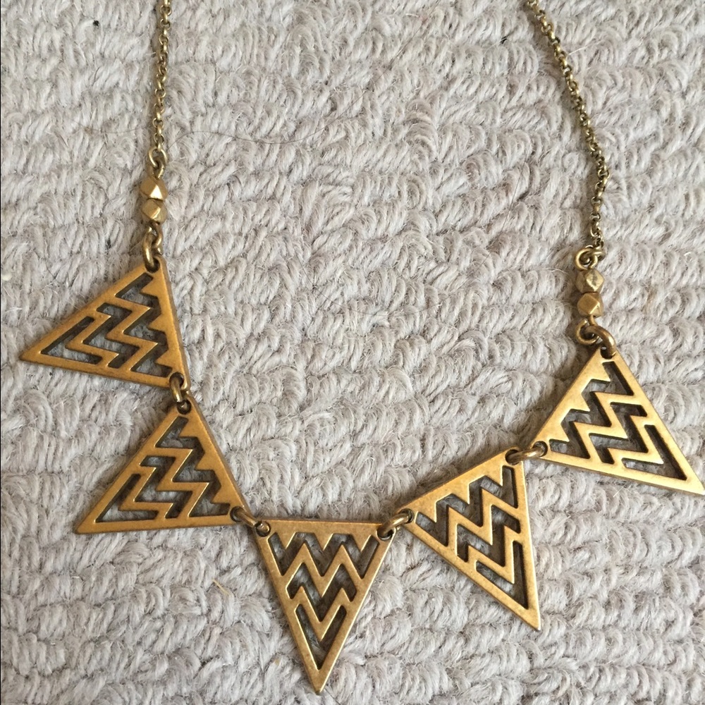 JCrew gold necklace