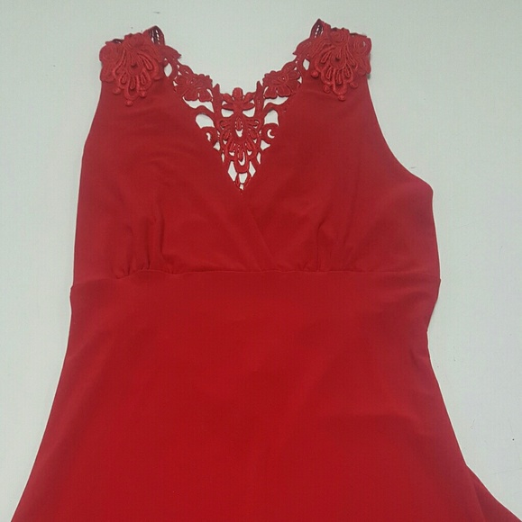 Lace racer back tank top - Picture 3 of 4