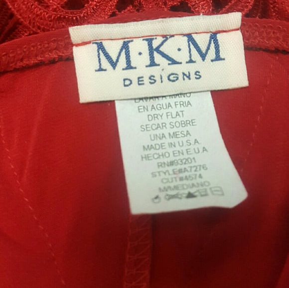 Lace racer back tank top - Picture 4 of 4