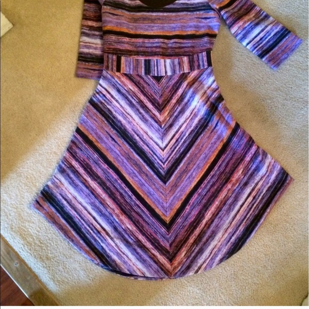 Multi colored dress