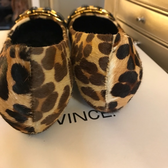 Tory Butch Leopard Print Pony Hair Flats - Picture 7 of 7