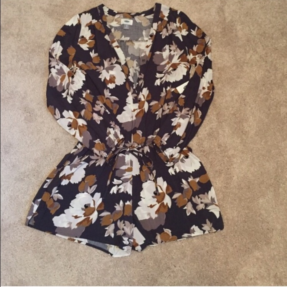 Old navy floral romper