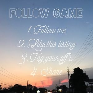 NEW FOLLOW GAME!