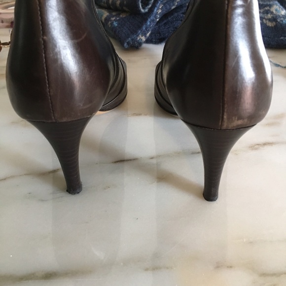 Cole Haan Low Calf Brown Boots - Picture 3 of 6