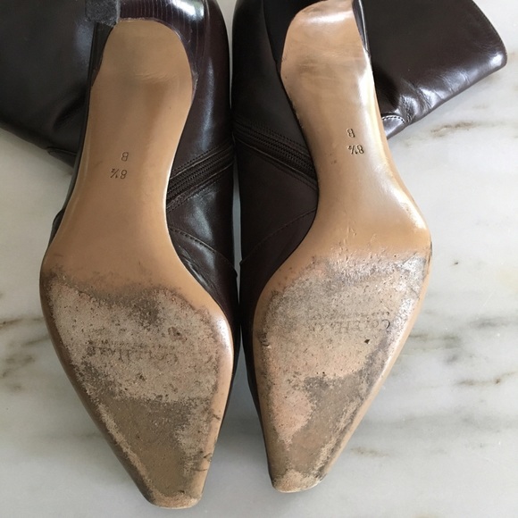 Cole Haan Low Calf Brown Boots - Picture 4 of 6