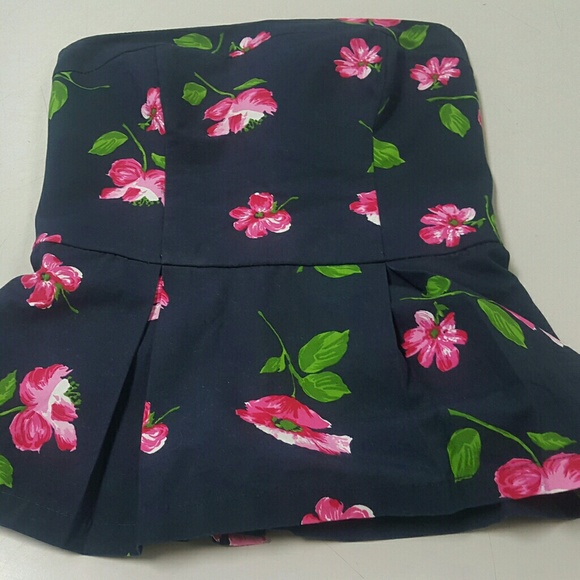 Floral tube top - Picture 2 of 3