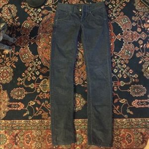 Athleta Grey-blue Corduroy Pants