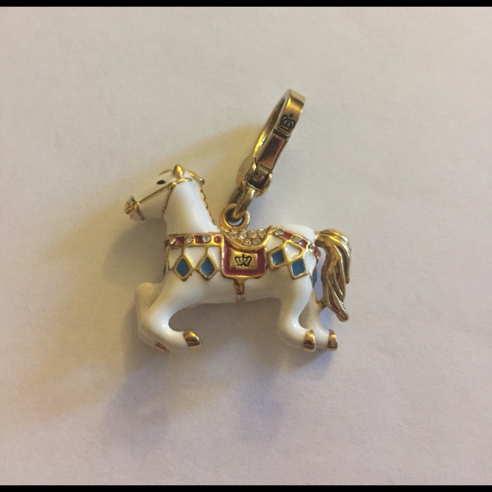 Rare Juicy Couture Carousel Horse Charm