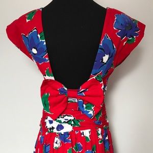 Vintage Dresses - Gorgeous vintage sundress with big bow Vintage Dresses - Gorgeous vintage sundress with big bow