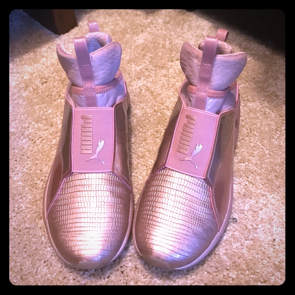Fenty Puma Rose Gold Sneakers
