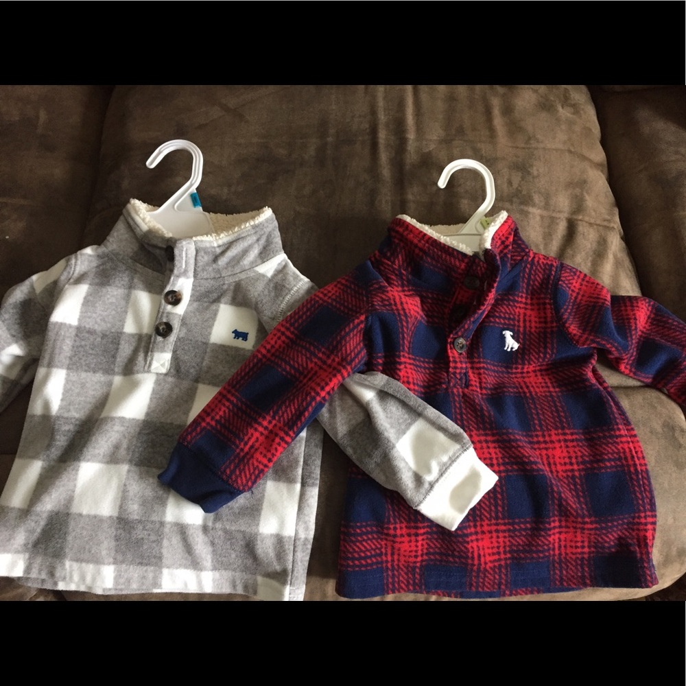 Lot of boys cold-weather tops