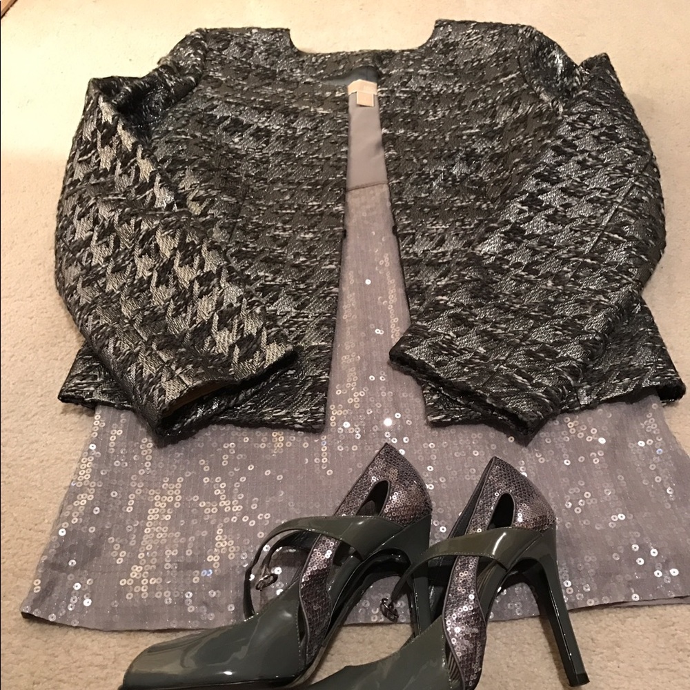Silver and Grey Jacket