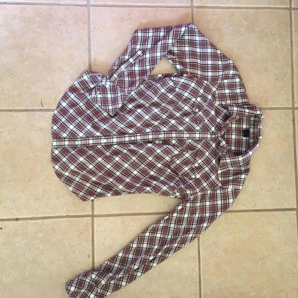 Plaid Button Up