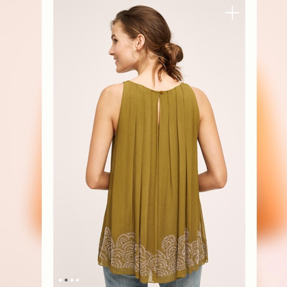 NWT Anthropologie Leda Swing Tank