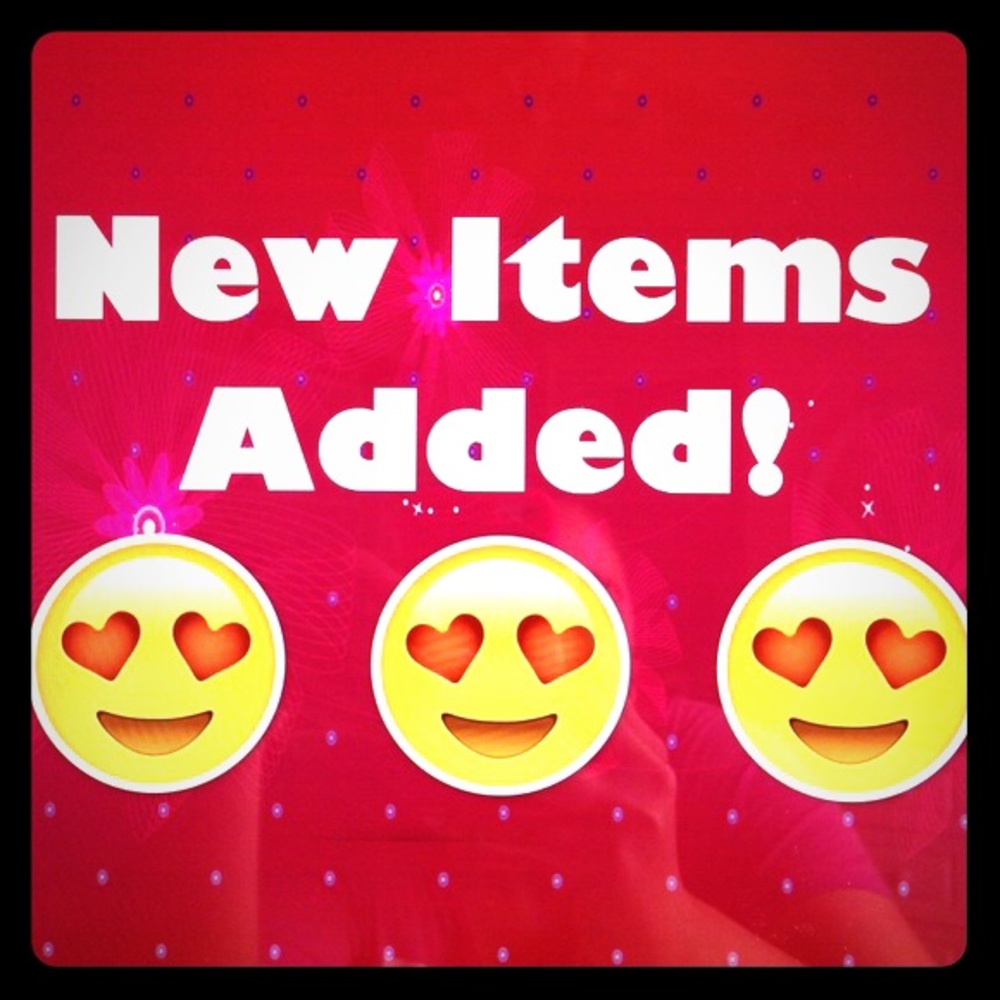 New items!!!!!