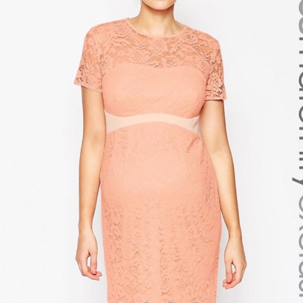Asos Maternity Lace with Contrast Band