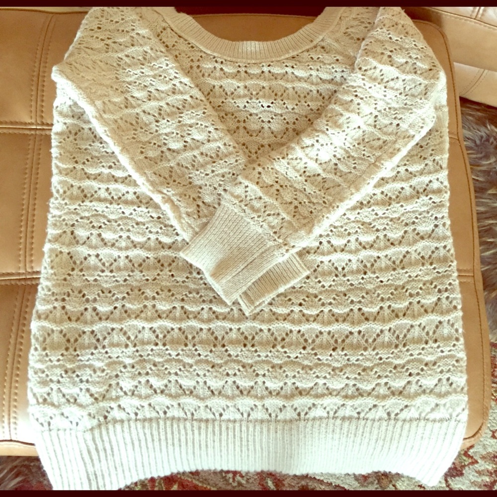Off the shoulder sweater
