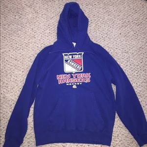 Men's NY Rangers hooded sweatshirt Majestic brand
