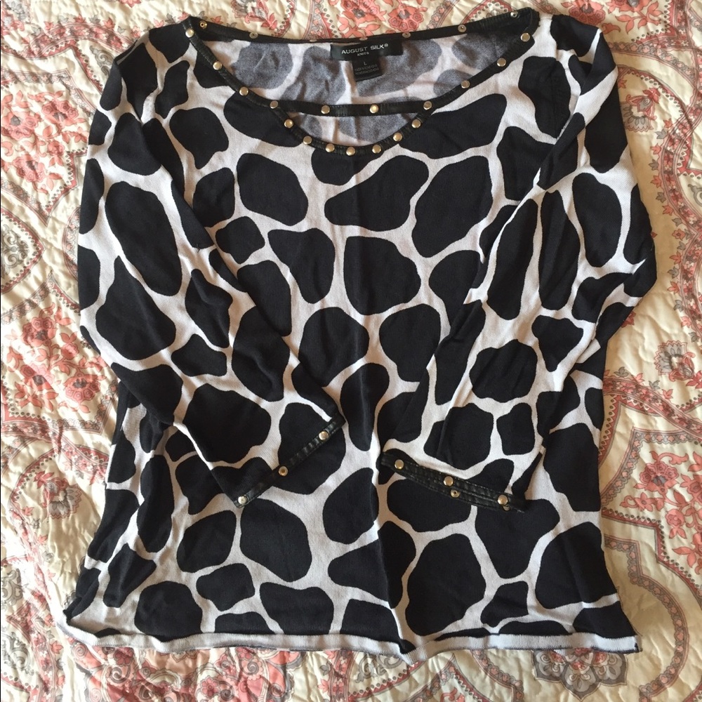 August Silk Sweater