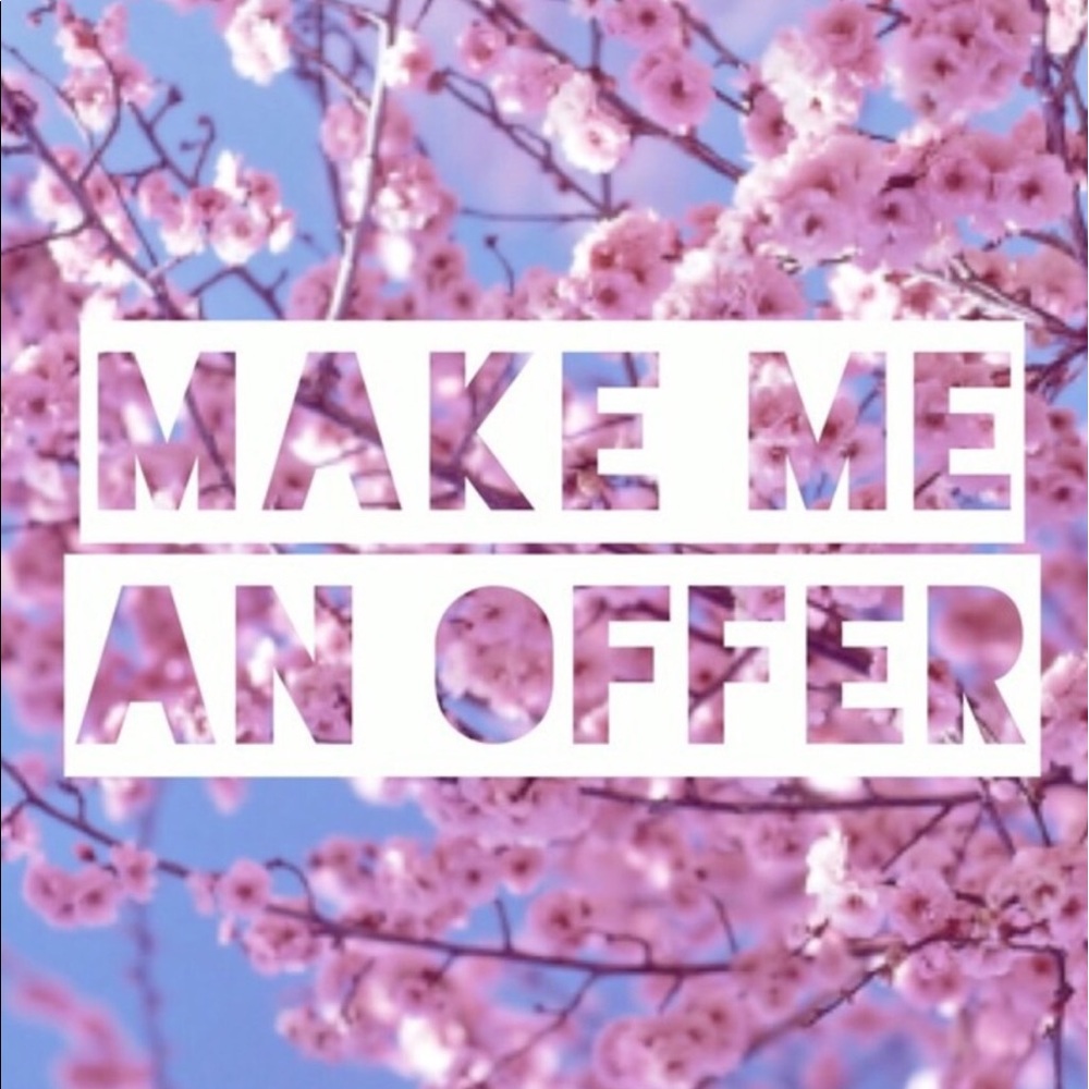 Make me an offer I am up for negotiations 😊