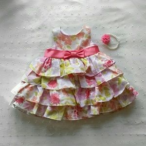 Cherokee Dress Pink Floral