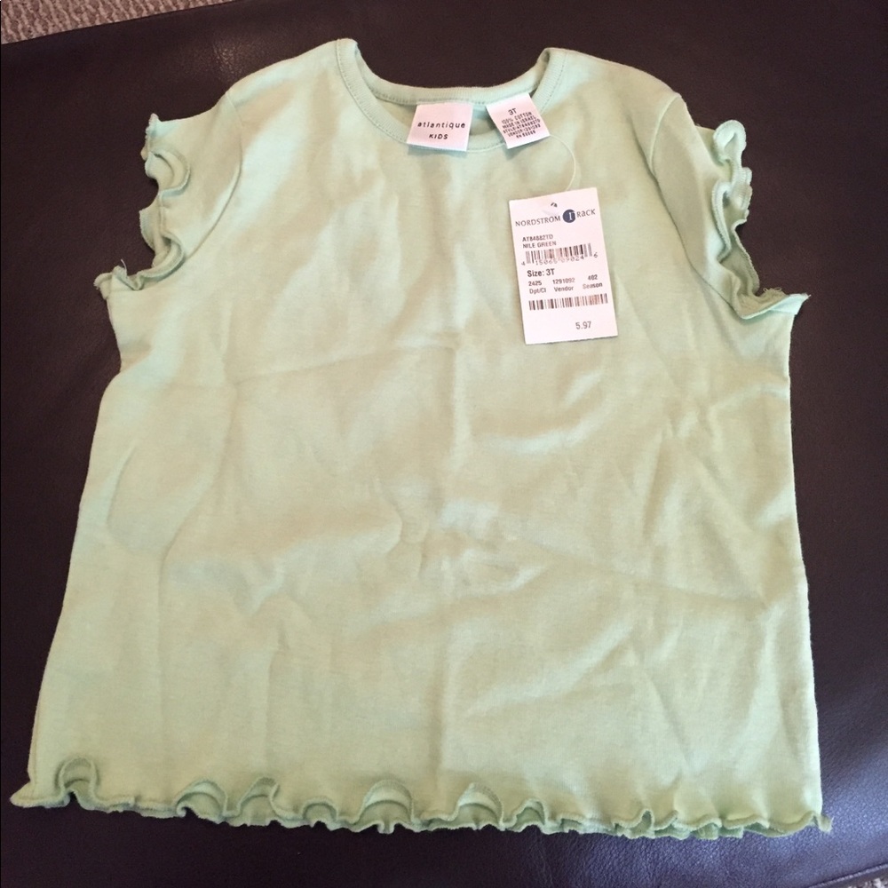 NWT lime green shirt