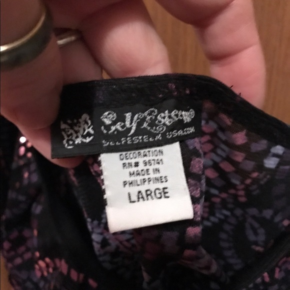 Purple embellished top - Picture 2 of 2