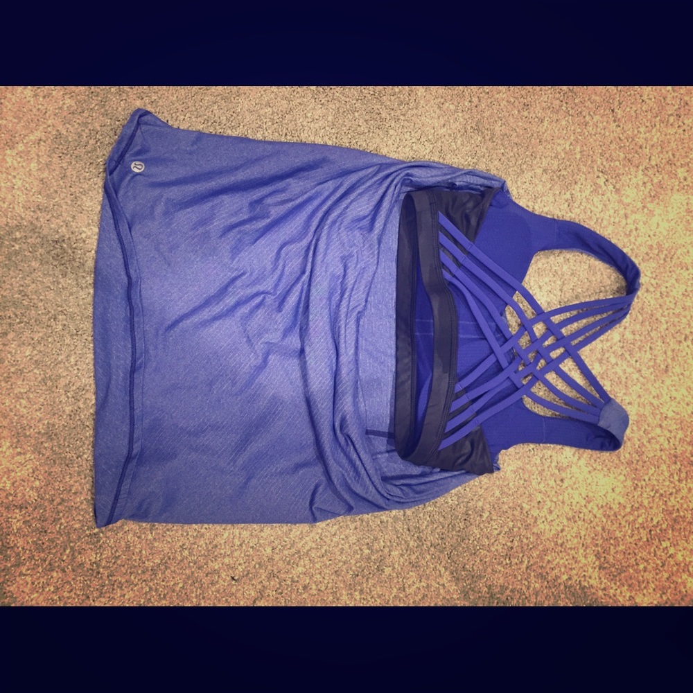 Lululemon like new wild tank