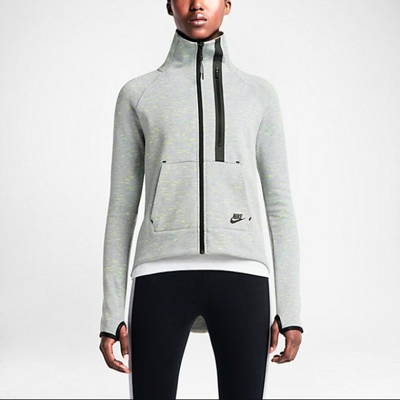 Nike Jackets & Blazers - Nike Tech Fleece Moto Cape Jacket