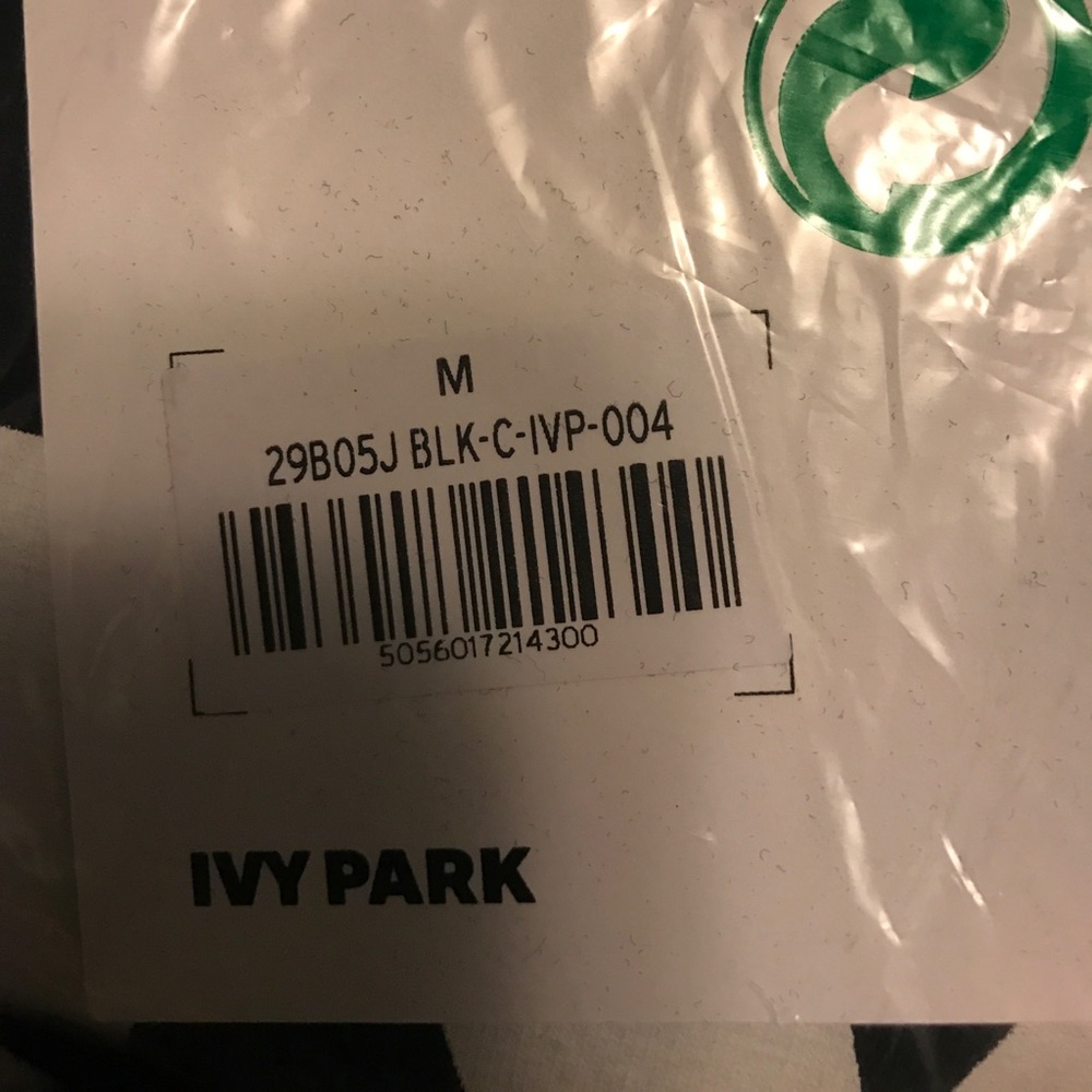 Ivy Park Stripe Trim Logo Bodysuit - Picture 4 of 5