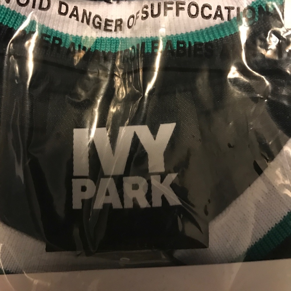 Ivy Park Stripe Trim Logo Bodysuit - Picture 5 of 5