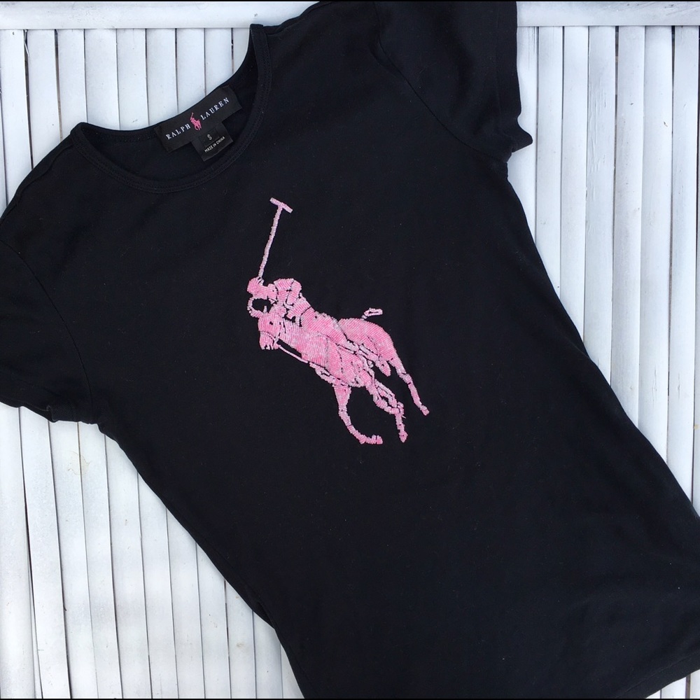 NOT FOR SALE Ralph Lauren Pink Label Cotton Tee