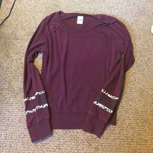 Maroon long sleeve PINK