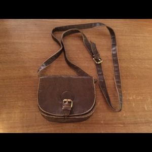 Small brown cross body