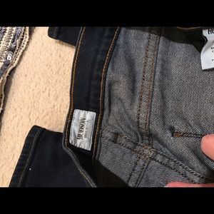 Dark Blue Slim Cut Jeans