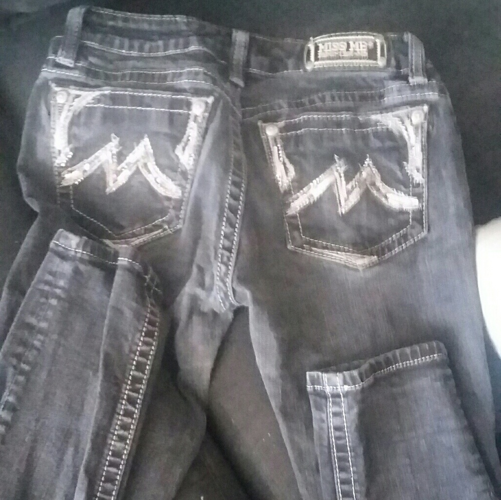 Size 30 light black skinny jeans