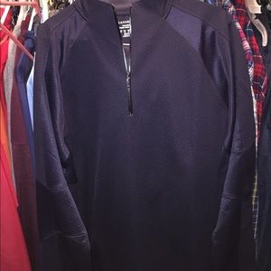 Lands End men's navy blue quarter zip *Never worn