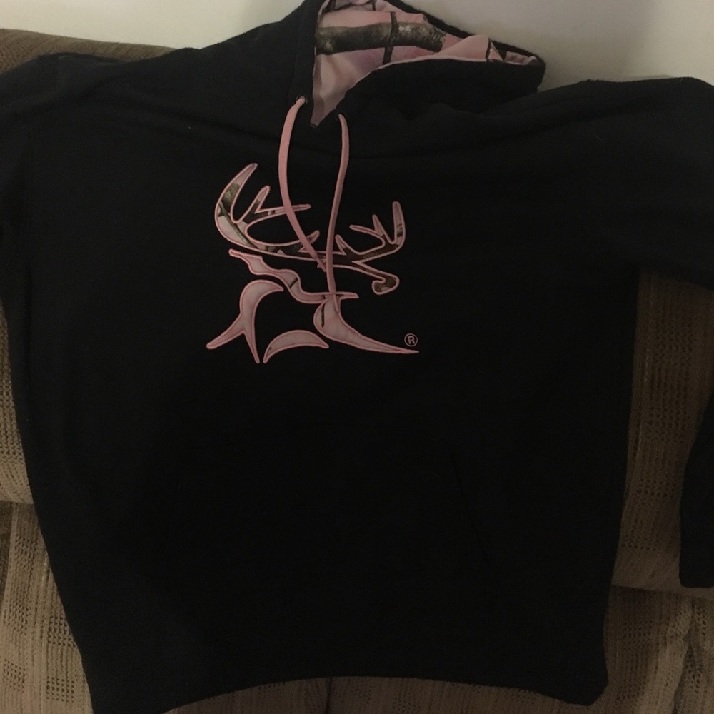 Bush master pink camo hoodie