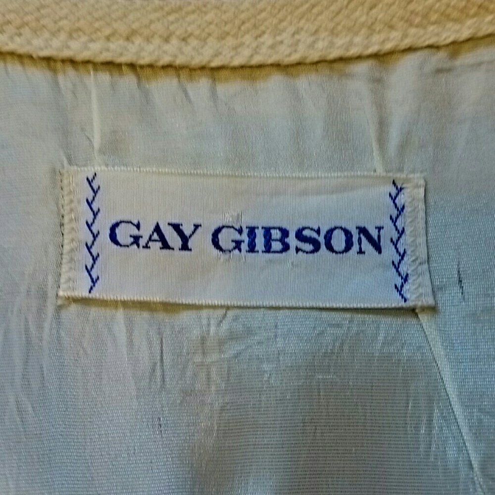Vintage Navy Blue and White Suit - Picture 7 of 9