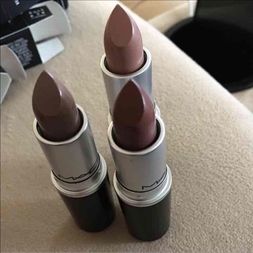 MAC nude matte lipsticks