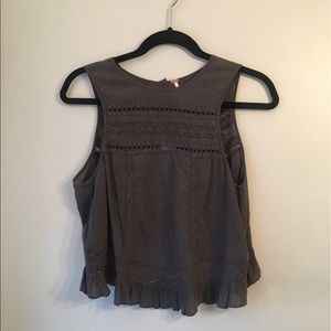 Open back Free People top